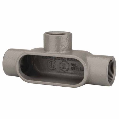 Main product image of Form 7, T Body, 1-1/4" Trade, IMC, Rigid Iron Conduit Body, T47