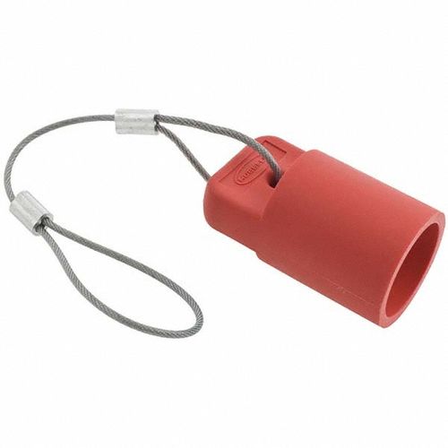 Main product image of Female Single Pole Protective Cap, NEMA , 4X, 12, Red, HBLFCAPR