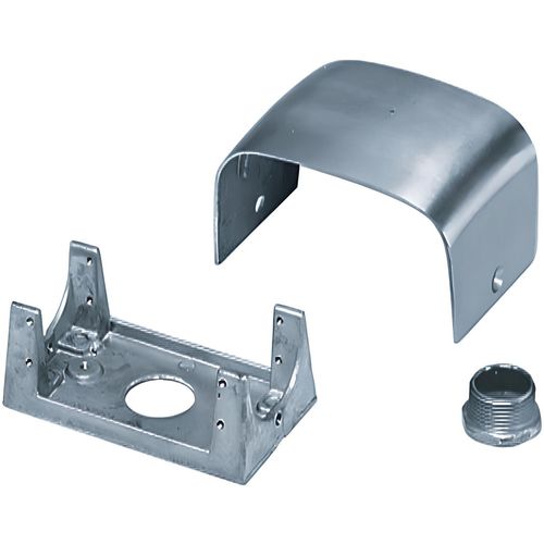 Main product image of (2) 3/4" Knockouts Non-Weather-Resistant Electrical Outlet Box (Silver), SC3098A
