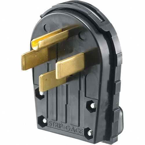Main product image of Straight Blade Plug Residential, 14-30P, Black, RR435P