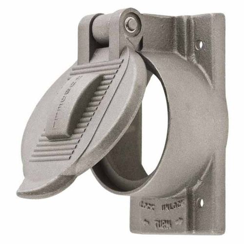 Main product image of 1 Gang Aluminum Weather Proof Electrical Box Cover, HBL7770