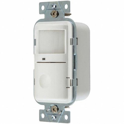 Main product image of Infrared Occupancy or Vacancy Motion Sensing Wall Switch, 1200 Sq. Ft, Manual Delay, White, WS2000W