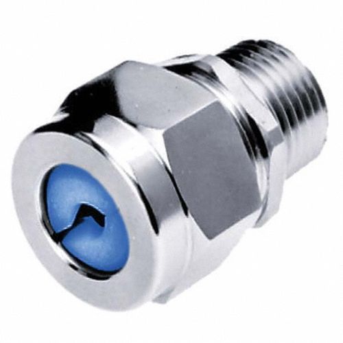 Main product image of 3/4" MNPT 0.5 to 0.62" General Steel Straight Strain Relief Cord Grip, SHC1033ZP
