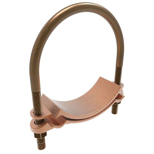 Main product image of Mechanical Grounding Connector, 2 Parallel Cables to Rod or Pipe, 4 AWG ( Sol.) - 2/0 AWG (Str.), 3" to 3-1/2" Rod, 3" Pipe
