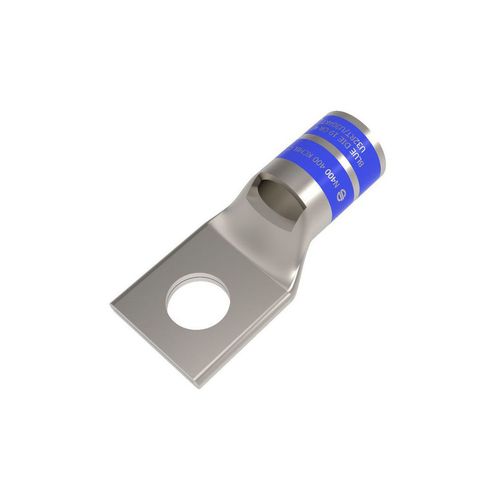 Main product image of Compression Terminal, 400 kcmil Cu, 1-Hole, 5/8" Stud, Standard Barrel