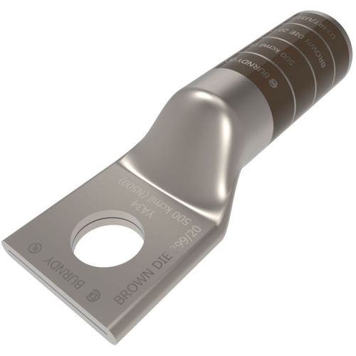 Main product image of 500 kcmil, CU, 1 Hole, 1/2" Stud, Long Barrel