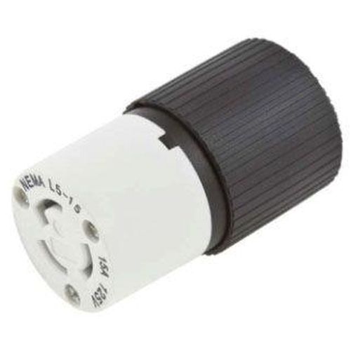 Main product image of 15 A 125 V 2-Pole 3-Wire Locking Non-Metallic L5-15R Connector