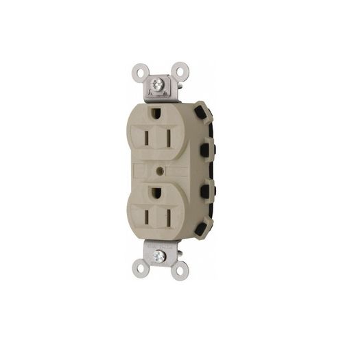 Main product image of Specification Straight Blade Receptacle Light Almond 125V AC 15 Amps, SNAP5262LAA