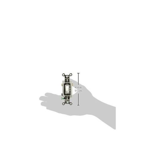 Main product image of 20A 120/277V Ac Industrial Toggle Switch, General Purpose Ac, Momentary 1 Pole Double Throw