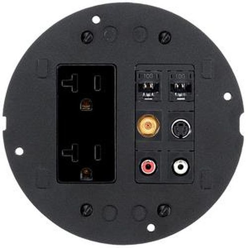 Main product image of Systemone, Sub-Plate, Dual Styleline Decorator Openings (Black)