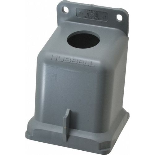 Main product image of 60, 63 Amp, 1-1/4" Hub Size, Plastic Pin and Sleeve Angle Back Box, BB60N