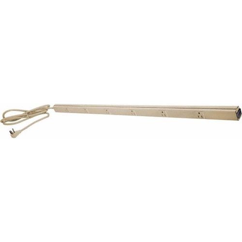 Main product image of 6 Outlets, 125 Volts, 15 Amps, 6' Cord, Power Outlet Strip, Ivory, HBL20C215IV