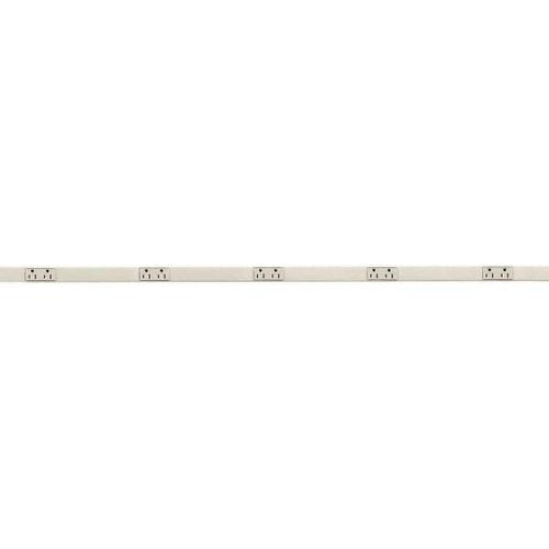 Main product image of 8 Outlets, 125 Volts, 15 Amps, 5' Cord, Power Outlet Strip, Ivory, HBL20GBA609IV