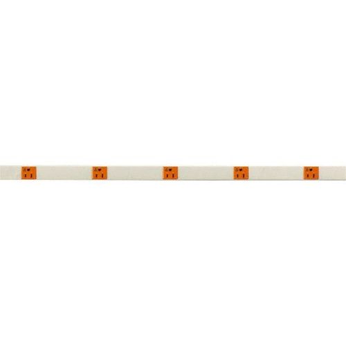 Main product image of 5 Outlets, 125 Volts, 15 Amps, 5' Cord, Power Outlet Strip, Ivory, HBL20IG512IV