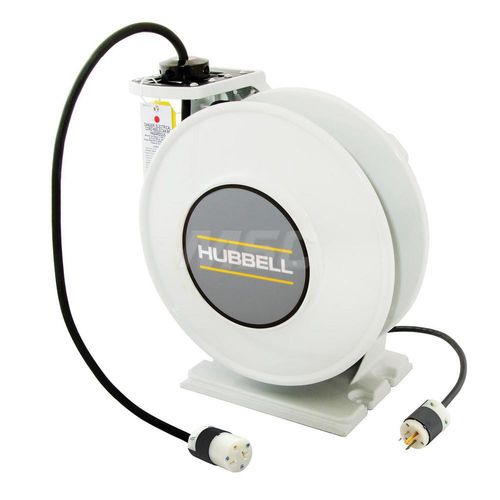 Main product image of 45 Ft. Cord & Cable Reel, Single NEMA 5-20 End, HBLI45123C20