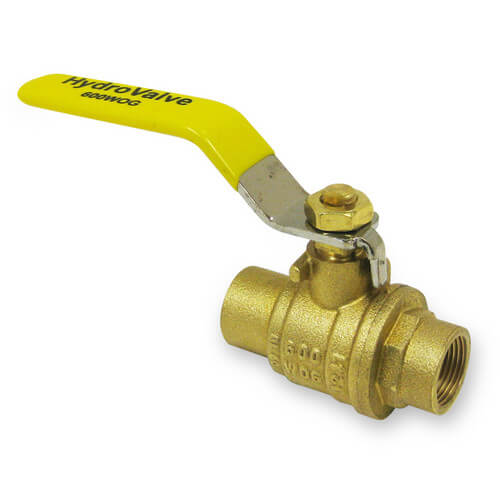 HV038TLF HV038TLF 3/8" Full Port Threaded Ball Valve, Lead Free