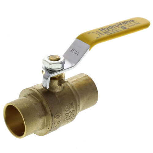 Main product image of 3/4" Full Port Sweat Ball Valve, Lead Free