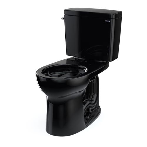 Main product image of CST775CEF#51 Drake 2-Piece Round 1.28 GPF Universal Height Tornado Flush Toilet w/ CEFIONTECT (Ebony)