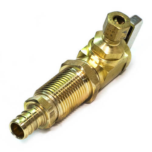 HVI0500 Watts HVI0500 Ice Maker Valve, 1/2" PEX x 1/4" OD Compression