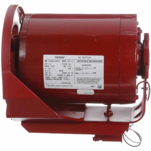 Main product image of 48 Frame Ball Bearings Drip Proof Hot Water Circulator Pump Motor (115V, 1725 RPM, 1/4 HP)