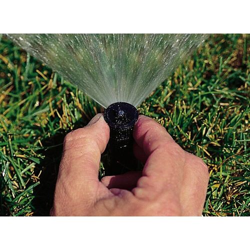 Main product image of 15' Variable Adjustable Arc 0-Degree to 360-Degree Spray Nozzle (Black)