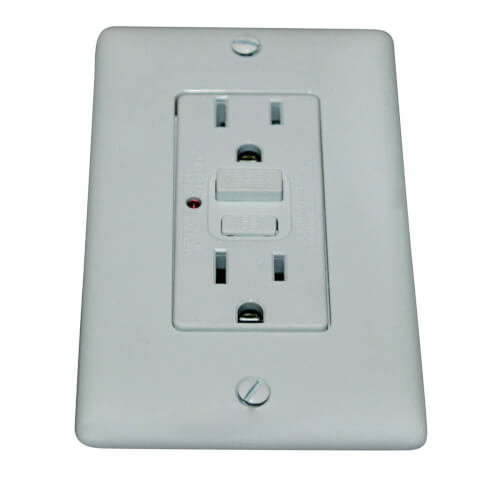 Receptacle, White, HY01GF001