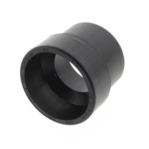 Main product image of 1-1/2" x 1-1/4" Hub x Hub ABS DWV Coupling (5801) 