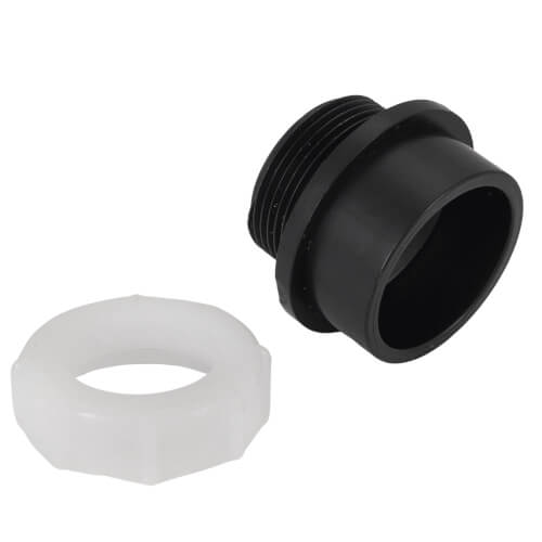 Main product image of 1-1/2" x 1-1/4" Spigot x Slip Joint ABS DWV Trap Adapter (580127)