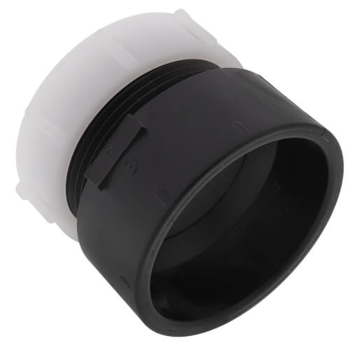 I018080 Nibco I018080 11/2" Hub x Slip Joint ABS DWV Trap Adapter