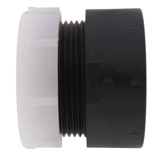 I018080 Nibco I018080 11/2" Hub x Slip Joint ABS DWV Trap Adapter