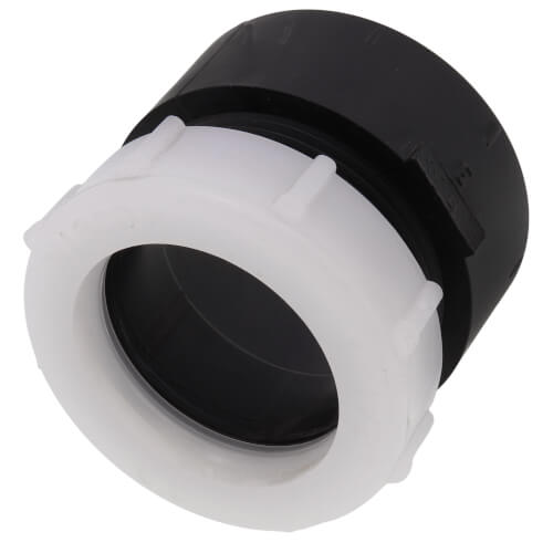 I018080 Nibco I018080 11/2" Hub x Slip Joint ABS DWV Trap Adapter