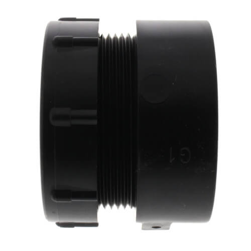 Main product image of 2" Hub x Slip Joint ABS DWV Trap Adapter (58017)