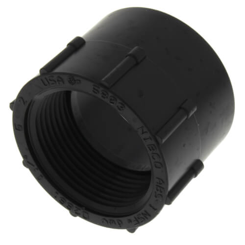 Main product image of 1-1/4" Hub x FIPT ABS DWV Female Adapter (5803)