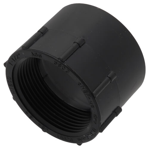 Main product image of 1-1/2" Hub x FIPT ABS DWV Female Adapter (5803)
