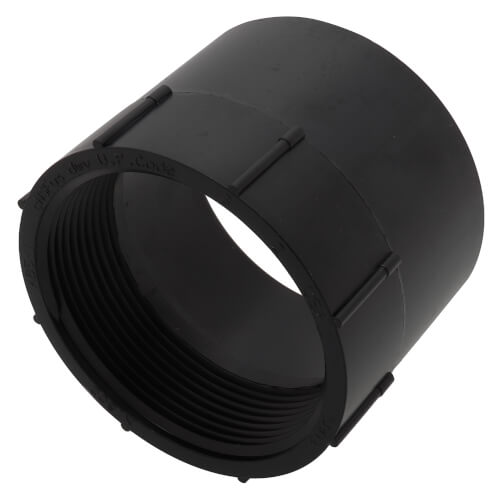 Main product image of 3" Hub x FIPT ABS DWV Female Adapter (5803)