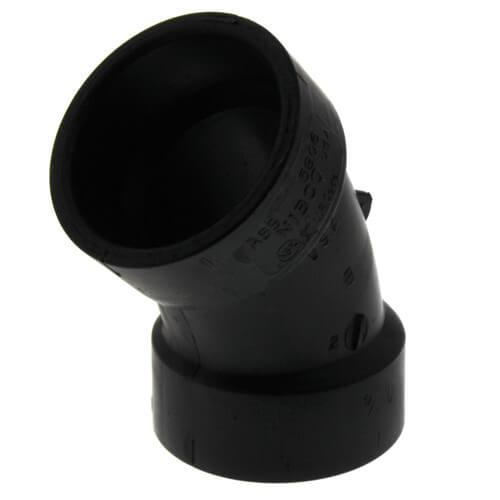 Main product image of 1-1/4" H x H ABS 45° Elbow (5806)