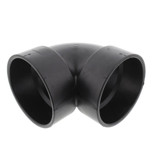 Main product image of 4" Hub ABS DWV 90° Vent Elbow (5807V)