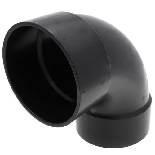 Main product image of 6" Hub ABS DWV 90° Elbow (5807)