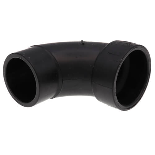 Main product image of 1-1/4" Spigot x Hub ABS DWV 90° Street Elbow (58072)
