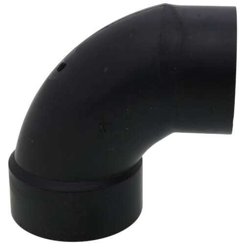 Main product image of 3" Spigot x Hub ABS DWV 90° Street Elbow (58072)
