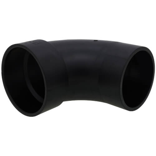 Main product image of 4" Spigot x Hub ABS DWV 90° Street Elbow (58072)
