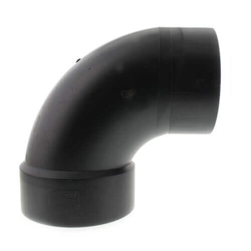 Main product image of 6" Spigot x Hub ABS DWV 90° Street Elbow (58072)