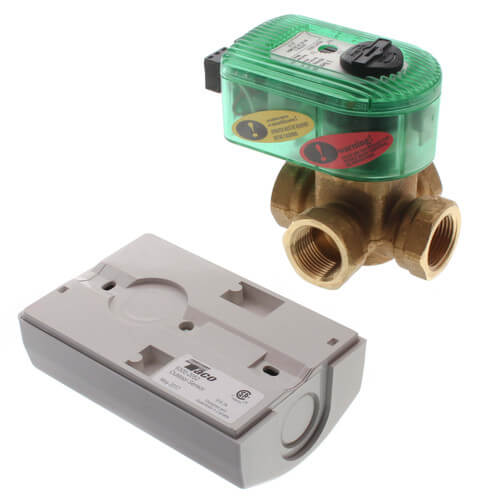 Main product image of 3/4", 4 Way Outdoor Reset I-Series Mixing Valve (Threaded)
