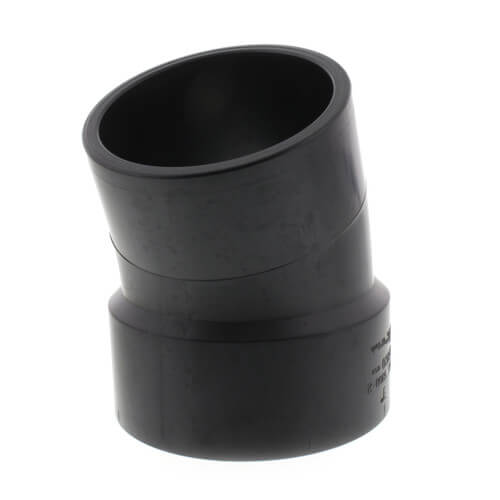 Main product image of 3" Spigot x Hub ABS 22-1/2° Street Elbow (58082)