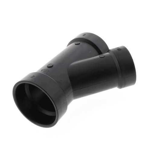 Main product image of 2" x 2" x 1-1/2" Hub ABS DWV 45° Reducing Wye (5810RR)