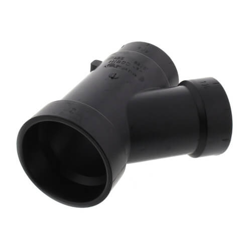 Main product image of 2" x 1-1/2" x 1-1/2" Hub ABS DWV 45° Reducing Wye (5810RR)