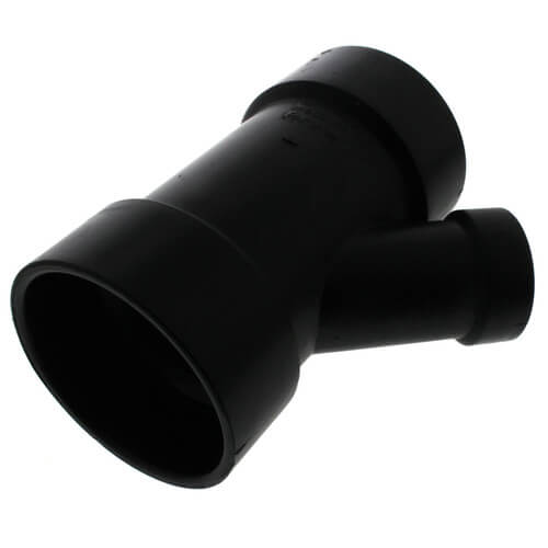 Main product image of 3" x 3" x 1-1/2" Hub ABS DWV 45° Reducing Wye (5810R)