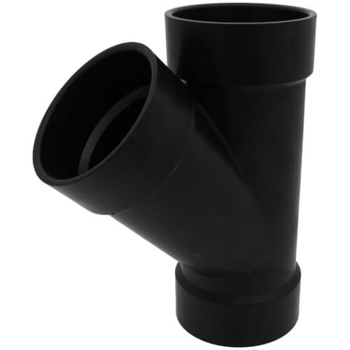 Main product image of 4" Hub ABS DWV 45° Wye (5810)