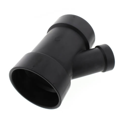 Main product image of 4" x 4" x 2" hub ABS DWV 45° Reducing Wye (5810R)