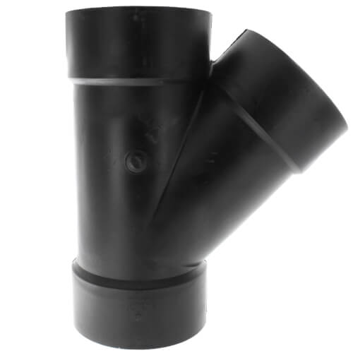 Main product image of 6" Hub ABS DWV 45° Wye (5810)